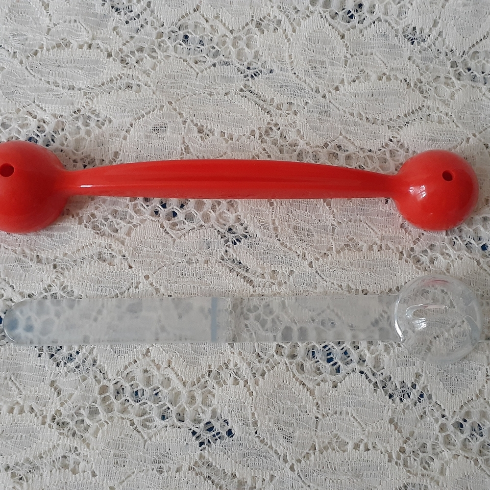 Vintage Tupperware Olive Spoon Fork, Melon Baller - Picture 5 of 9